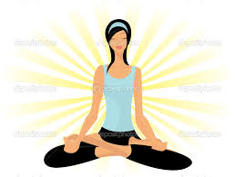 Calm Person Clip Art Clip Art Of Woman In Yoga Pose