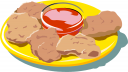 Chicken Nuggets Clip Art   Group Picture Image By Tag    