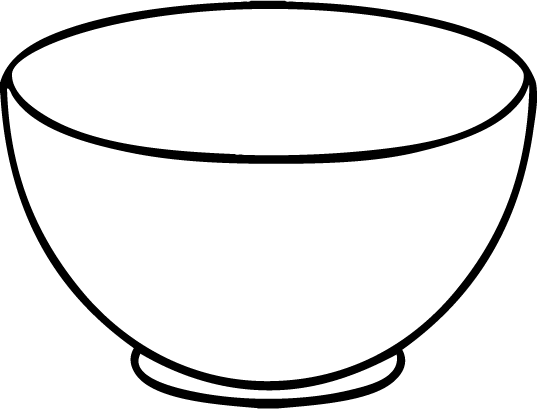 Empty Bowl Clipart Empty Cereal Bowl Clipart