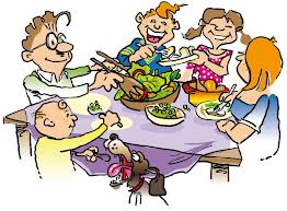Family Meal Free Clip Art