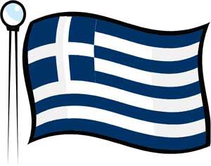 Greek Flag Clipart   Clipart Best