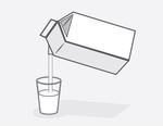 Milk Carton Pouring Into Glass Of Milk Milk Glass And Carton Template