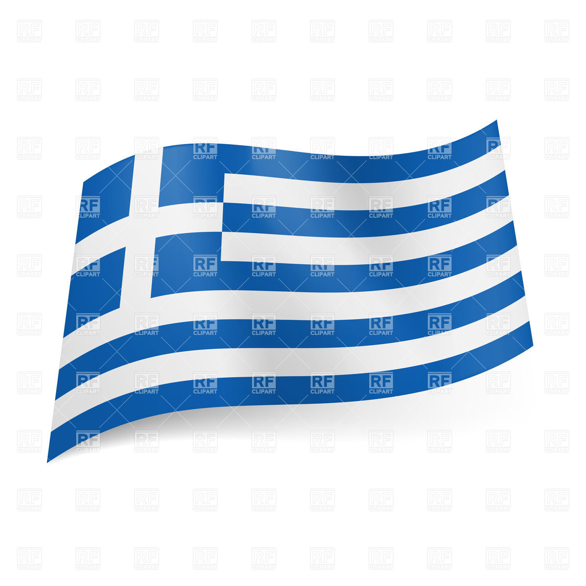 National Flag Of Greece Signs Symbols Maps Download Royalty Free
