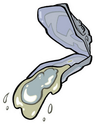 Oysters Cartoon