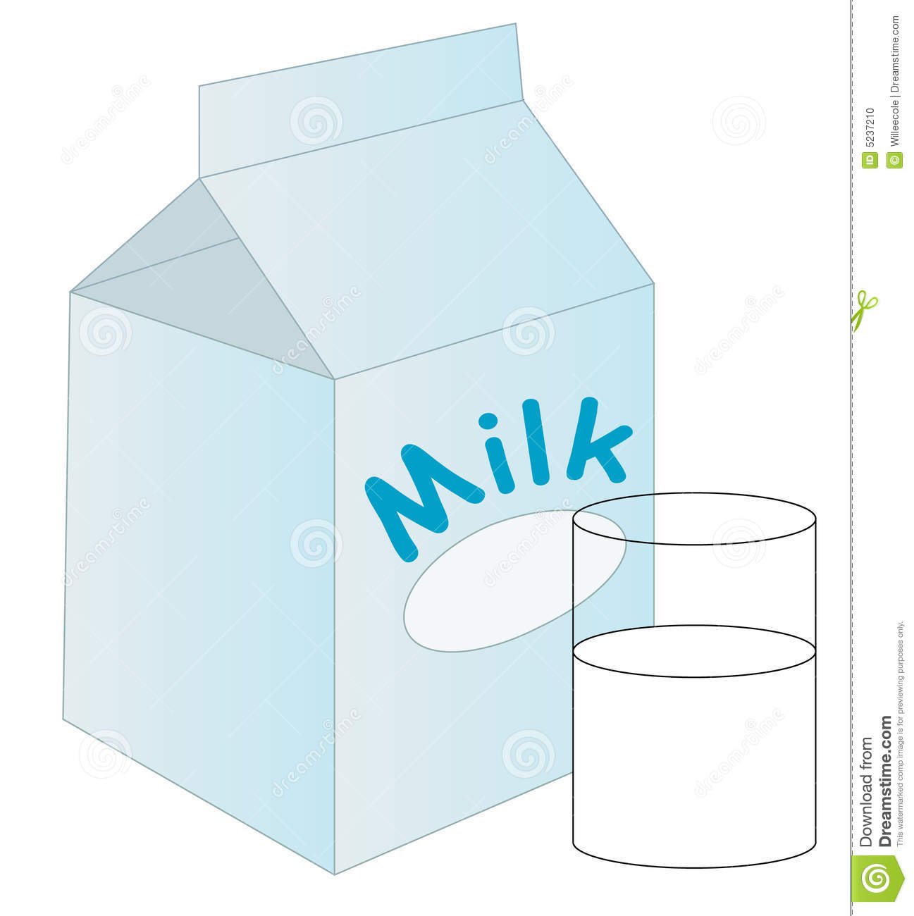Pouring Milk Into Bowl Open Milk Carton Spilled Milk Carton Milk