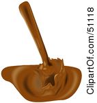 Royalty Free Rf Clipart Illustration Of Pouring Chocolate Milk