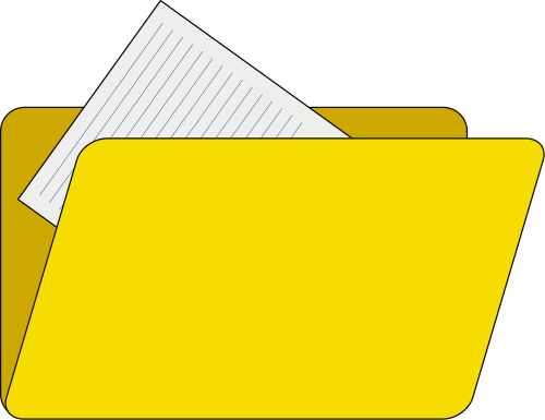 Yellow File Folder   Http   Www Wpclipart Com Computer Icons Folders    