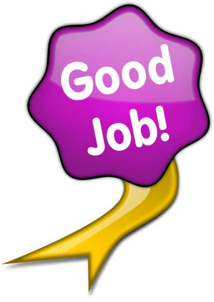 Animated Awesome Job Clipart