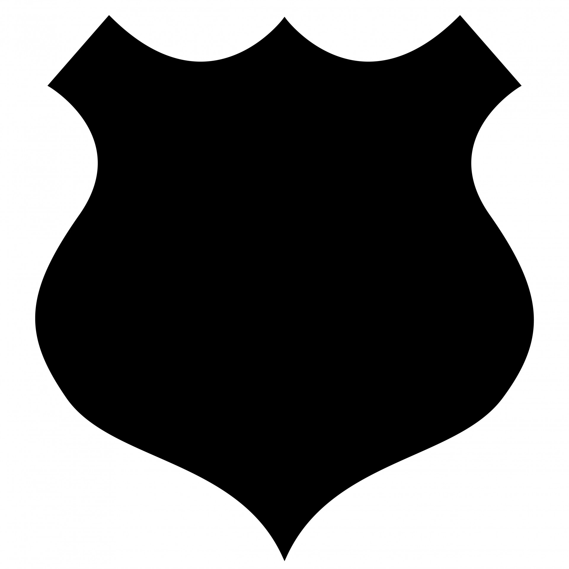 Badge Shield Black Clipart Free Stock Photo Hd   Public Domain    