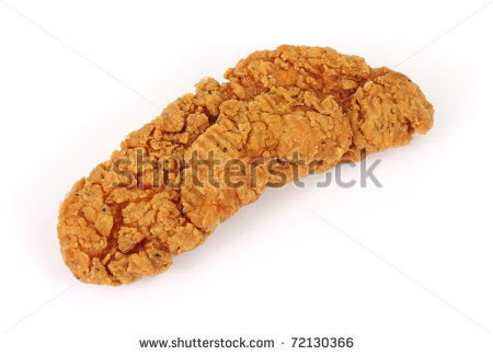 Chicken Tenders And Fries Clipart Of Tender Fried Chicken