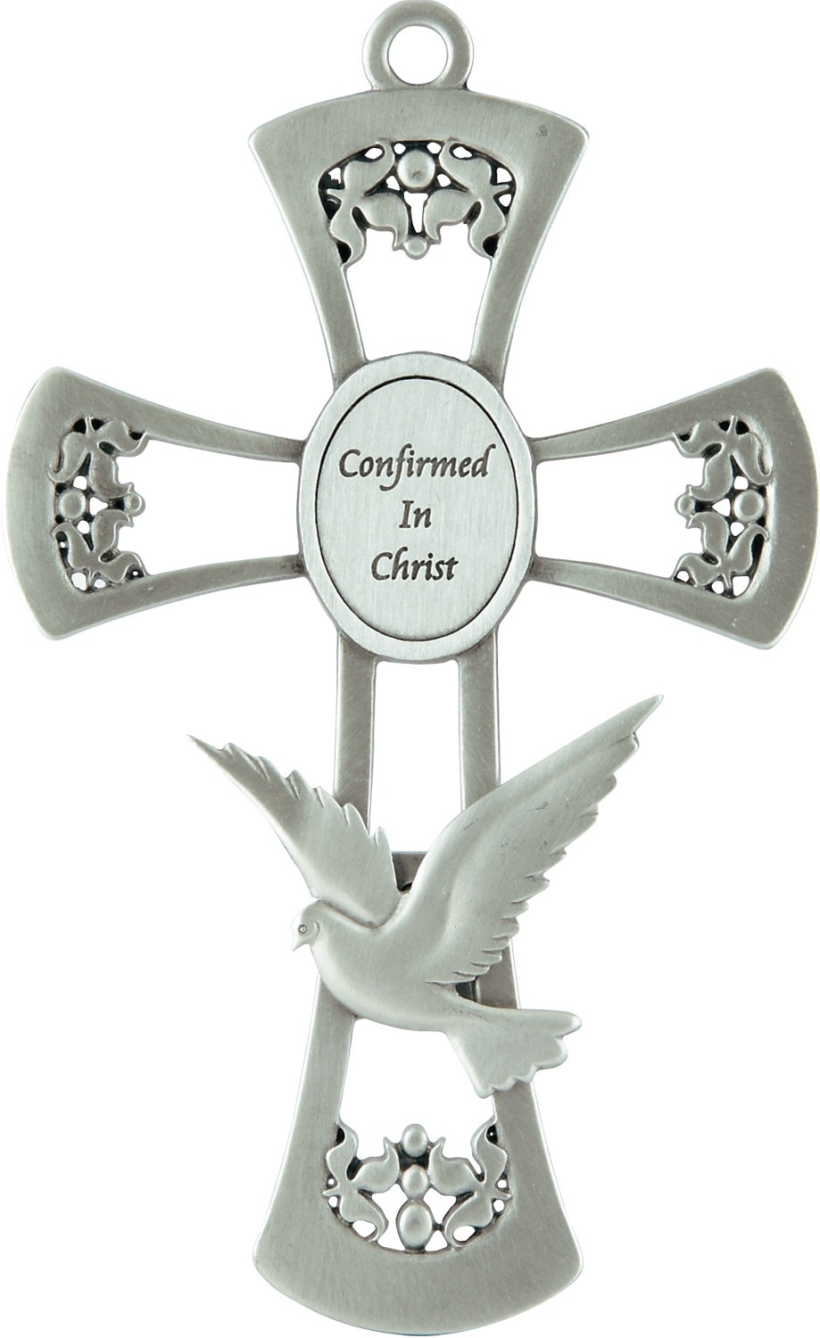 Confirmed In Christ Dove Cross  Pewter Cross  Familychristian Com