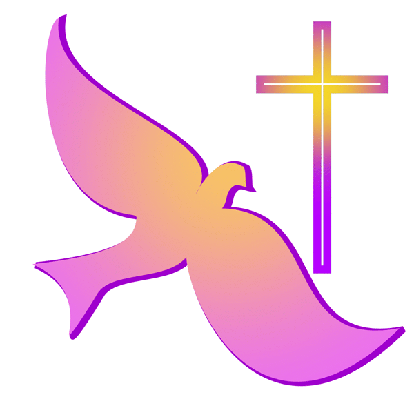 Dove And Cross   Christian Symbol Clip Art