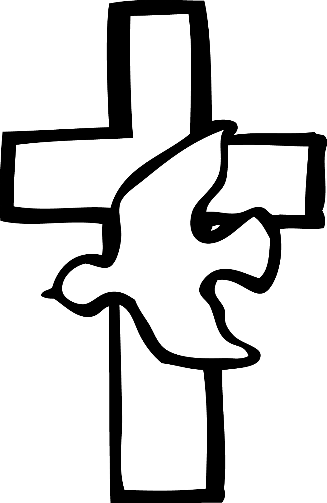 Dove And Cross Clipart   Clipart Panda   Free Clipart Images