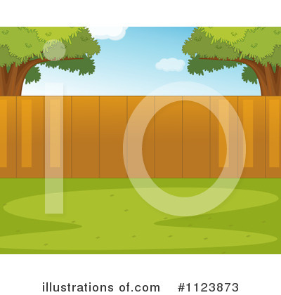 Fenced Yard Clipart More Clip Art Illustrations Of