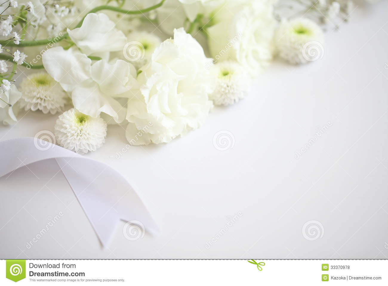 Funeral Flowers Royalty Free Stock Photos   Image  33370978