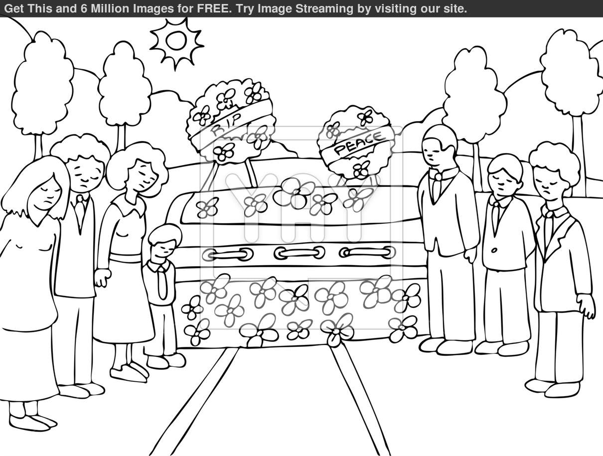 Funeral Service Clip Art