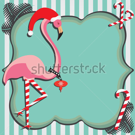 Inicio   Premium   Vacaciones   Flamingo Tarjeta De Navidad Con    