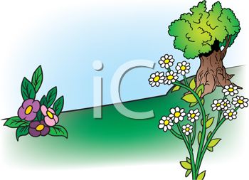 Landscaping Clipart Tree Cartoon Landscape Of A Shade