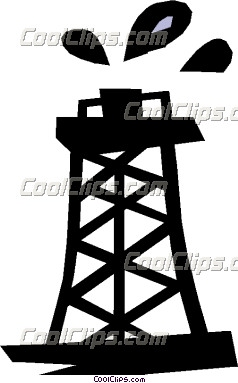 Oil Rig Tower Clipart