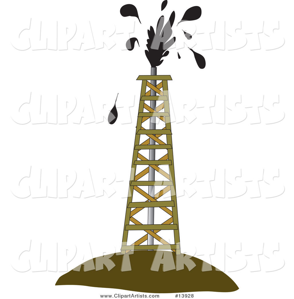 Oil Tower Clip Art Http   Clipartartists Com Rasmussenimages