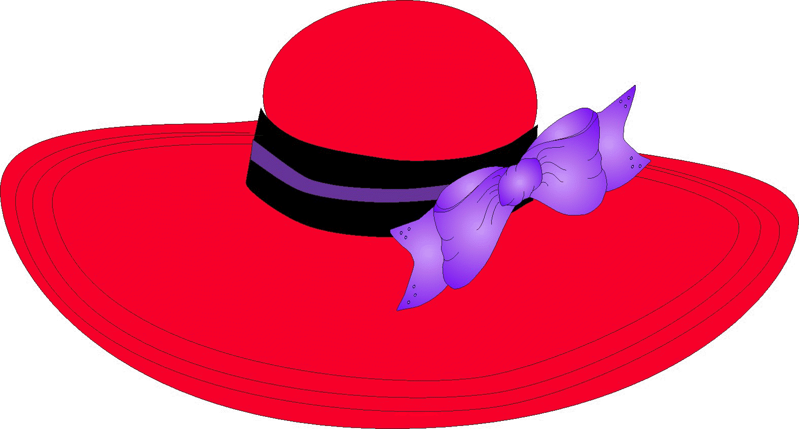 Red Hat Society Clip Art