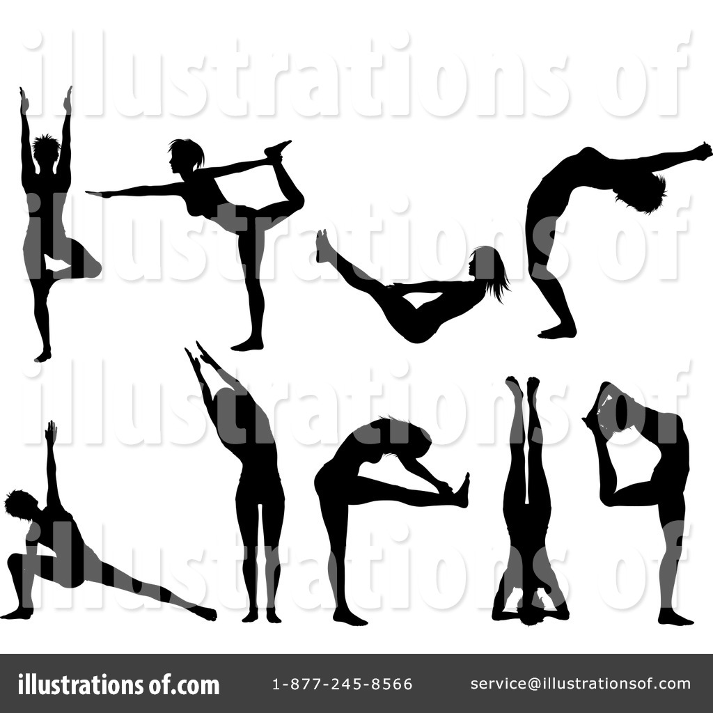 Royalty Free  Rf  Yoga Clipart Illustration By Kj Pargeter   Stock
