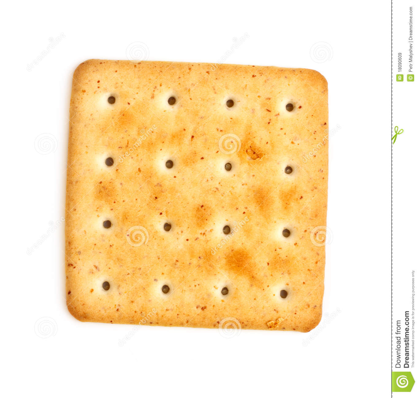 Salty Cracker Royalty Free Stock Images   Image  18090609