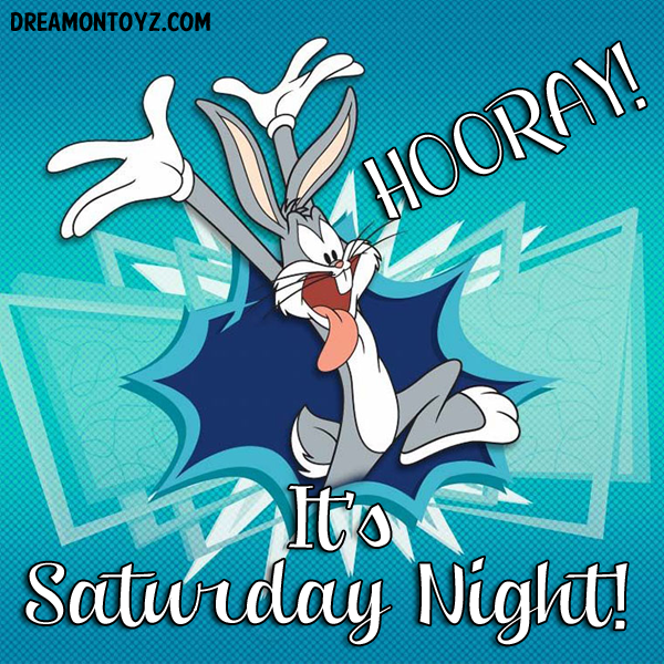 Saturday Night  Bugs Bunny   Bus Bunny With A Carrot Happy Saturday