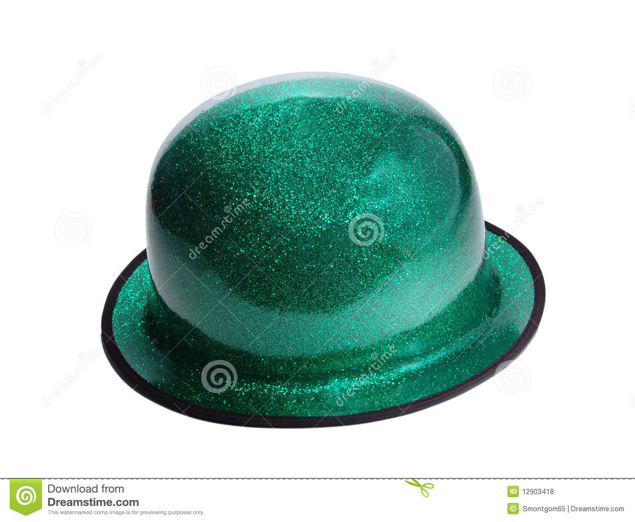 St  Patrick S Day Leprechaun Hat With Path Royalty Free Stock Photos    