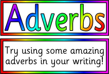 Adventurous Words   Adverbs Printable Posters
