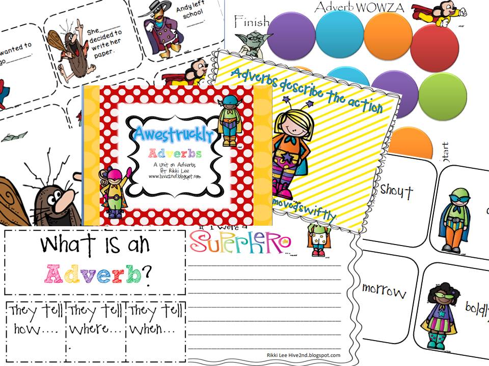 Adverb Clipart Adverbs And Giveaway Winners 