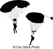 And Stock Art  824 Paratrooper Illustration And Vector Eps Clipart