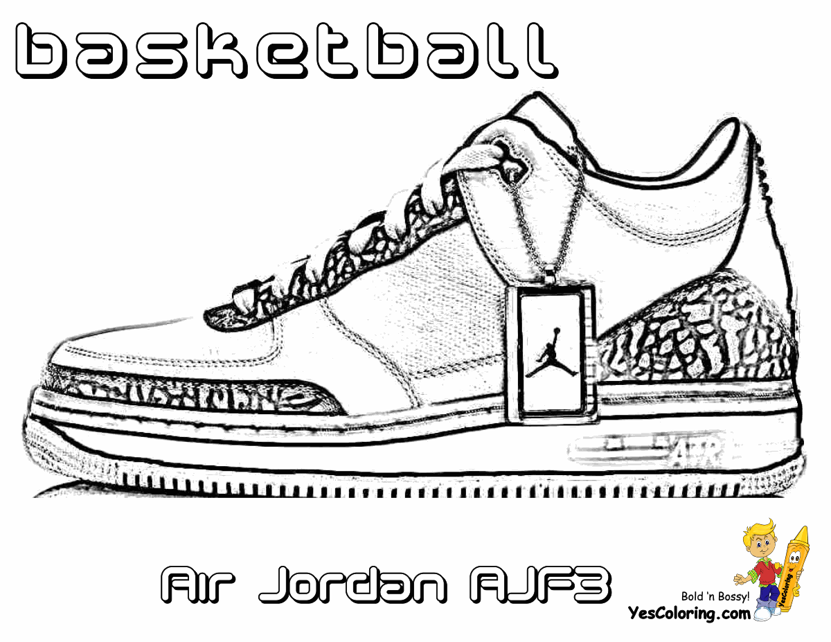     Basketball Coloring Pictures   Basketball Players   Free  Mike Jordan