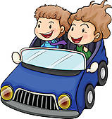 Car Ride Clipart And Illustrations