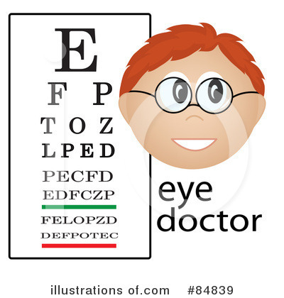 Eye Chart Clipart  84839 By Pams Clipart   Royalty Free  Rf  Stock    