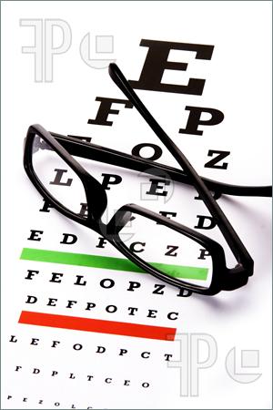 Eye Chart Clipart Image Of An Eye Chart With A
