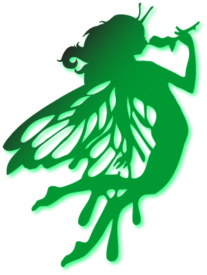 Green Fairy Clip Art Click To Enlarge