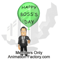 Happy Bosses Day Animated Clipart