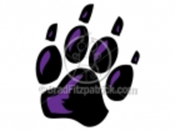 Panther Paw Clipart   Free Images At Clker Com   Vector Clip Art