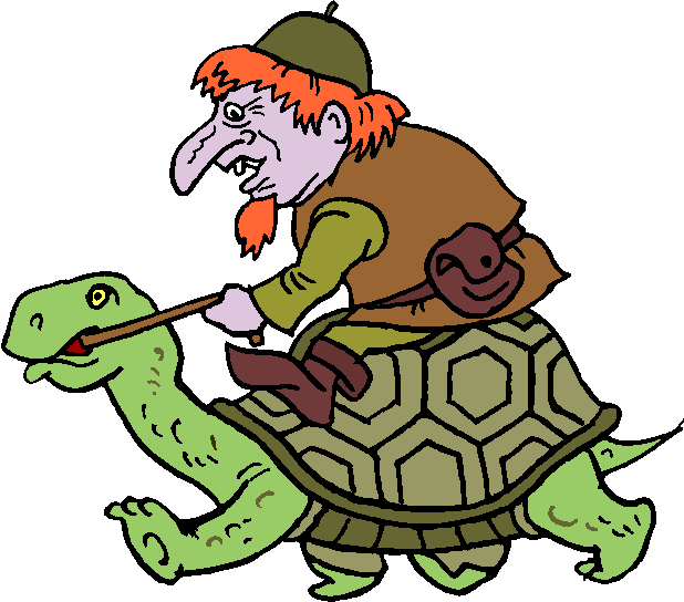 Ride A Turtle Free Clipart   Free Microsoft Clipart