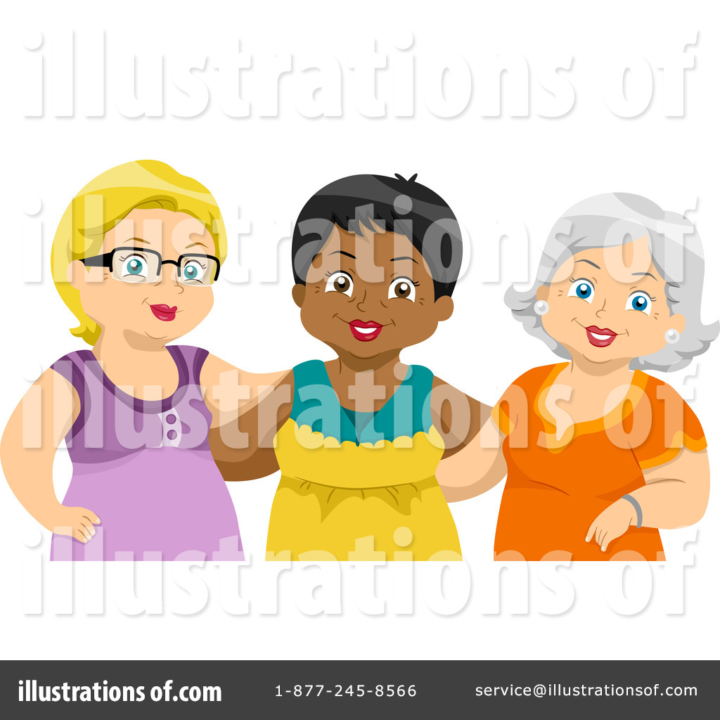 Royalty Free Rf Friends Clipart Illustration 1090166 By Bnp Design