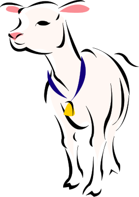 Share Lamb Color Artsy Clipart With You Friends