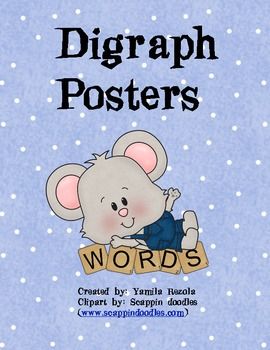 These Digraph Posters Will Help Students Learn Their Sounds  I Have