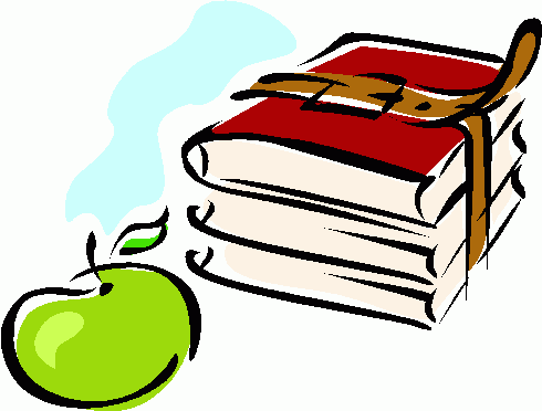 Books   Apple 2 Clipart   Books   Apple 2 Clip Art