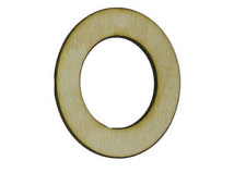 Circle Oval Donught Laser Cut Unfin Ished Wood Shapes Variety Of Sizes