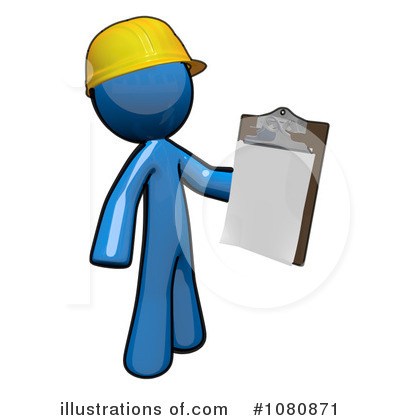Contractor Clipart  1080871 By Leo Blanchette   Royalty Free  Rf
