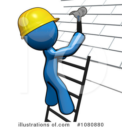 Contractor Clipart  1080880 By Leo Blanchette   Royalty Free  Rf