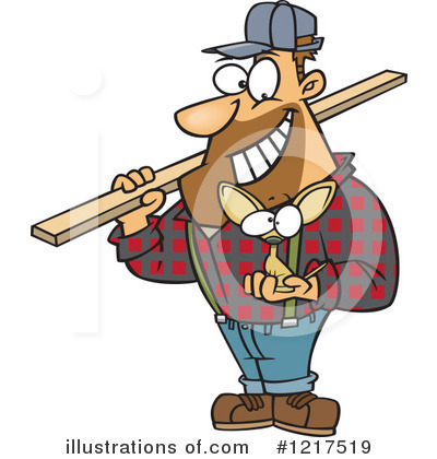Contractor Clipart  1217519 By Ron Leishman   Royalty Free  Rf  Stock