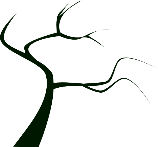 Dead Tree Silhouette Clip Art At Clker Com   Vector Clip Art Online