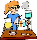 Female Chemist Clipart